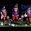 Суперзвезды ФК «Барселона», представленные в виде анимированных персонажей, дают старт рекламной кампании бренда «БЕКО»