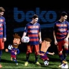 Звезды ФК «Барселона» в новой кампании Beko