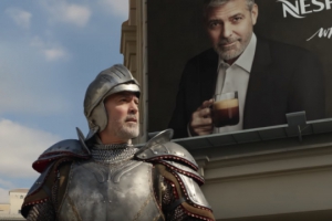 Джордж Клуни и Натали Дормер прорекламировали Nespresso